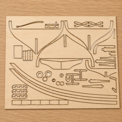 DIY Wooden Ship Model Building Kit