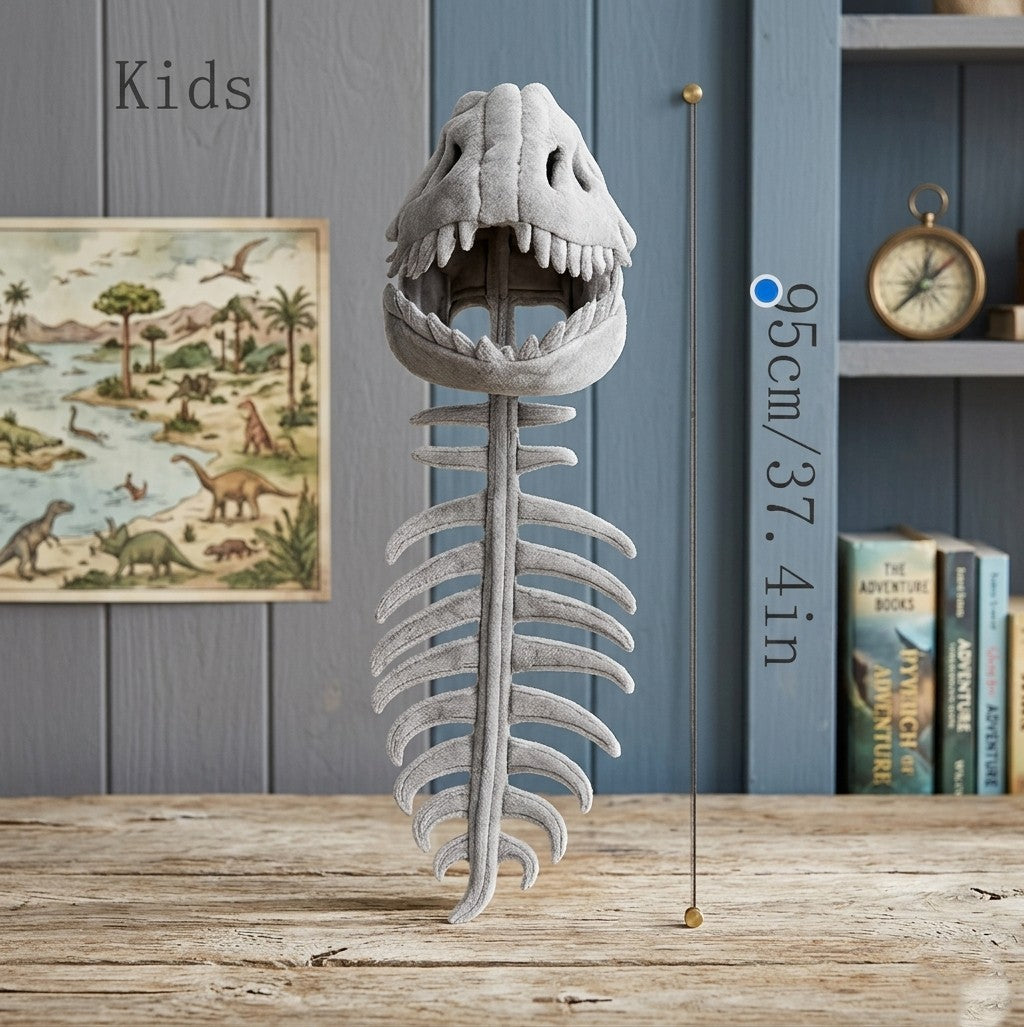 Plush Dinosaur Costume for Kids or Adults