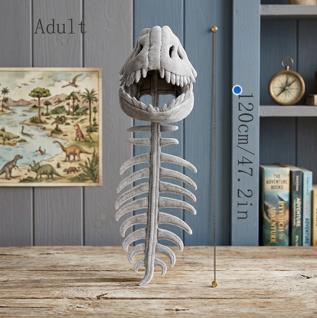Plush Dinosaur Costume for Kids or Adults
