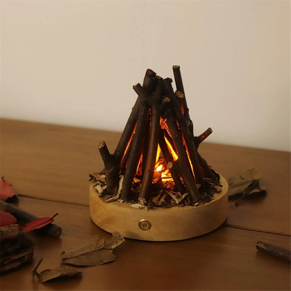 Ambient Bonfire Night Light