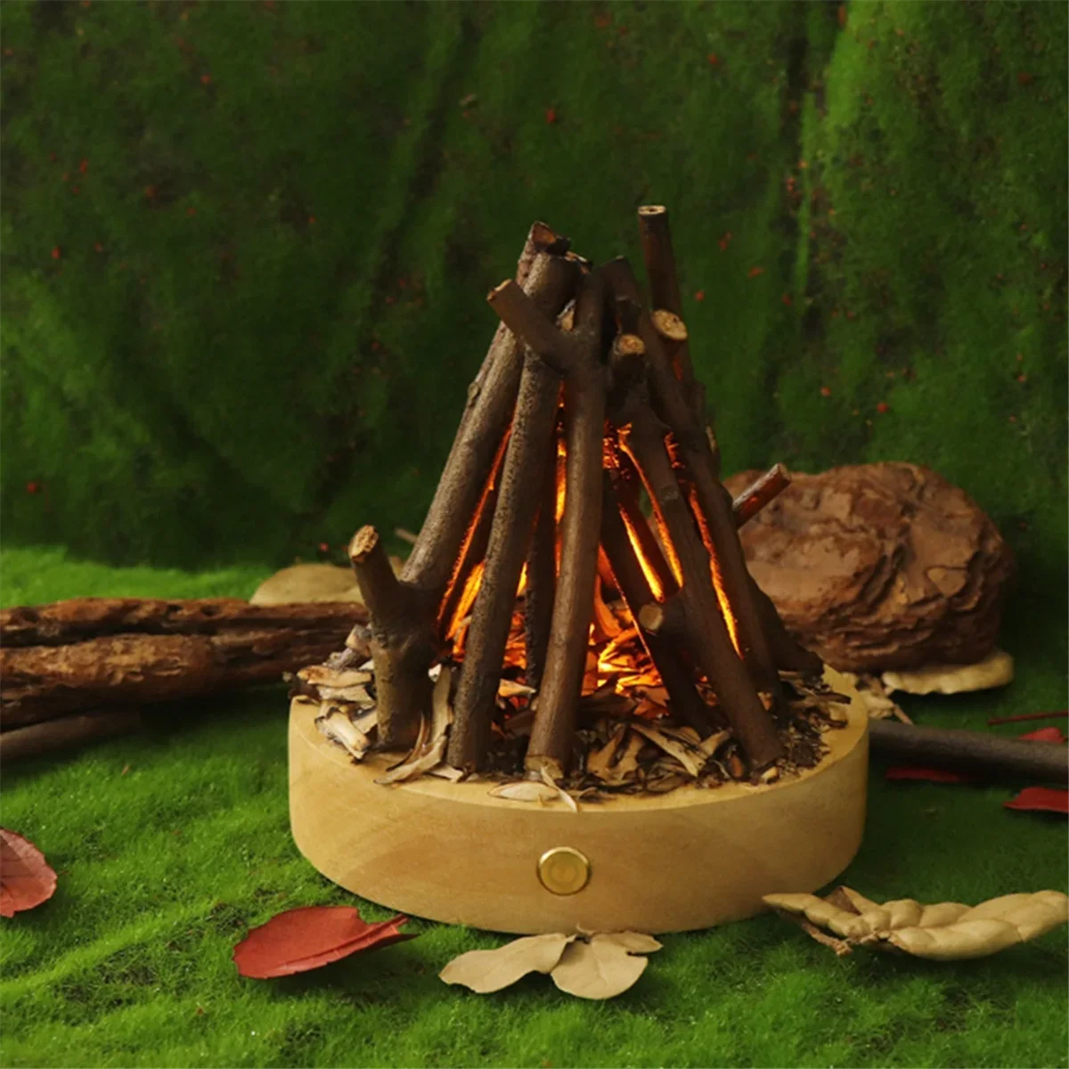Ambient Bonfire Night Light