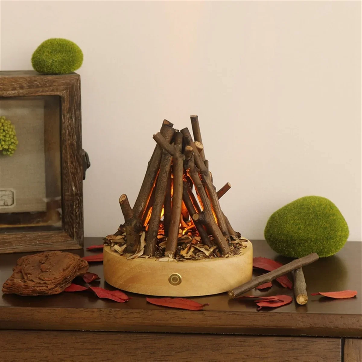 Ambient Bonfire Night Light
