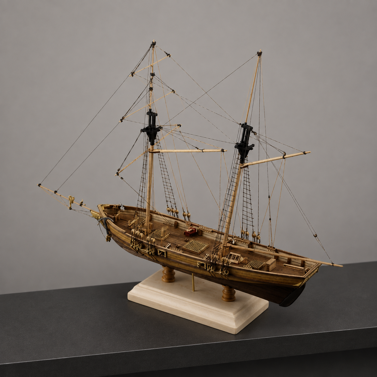 DIY Wooden Ship Model Building Kit