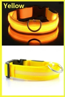 High Visibility Safety Dog Collar