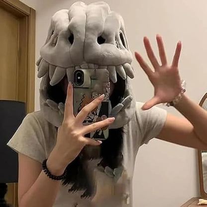 Plush Dinosaur Costume for Kids or Adults