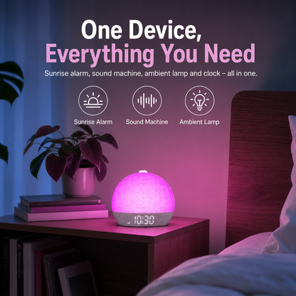 Sunrise Sleep & Ambient Light Clock