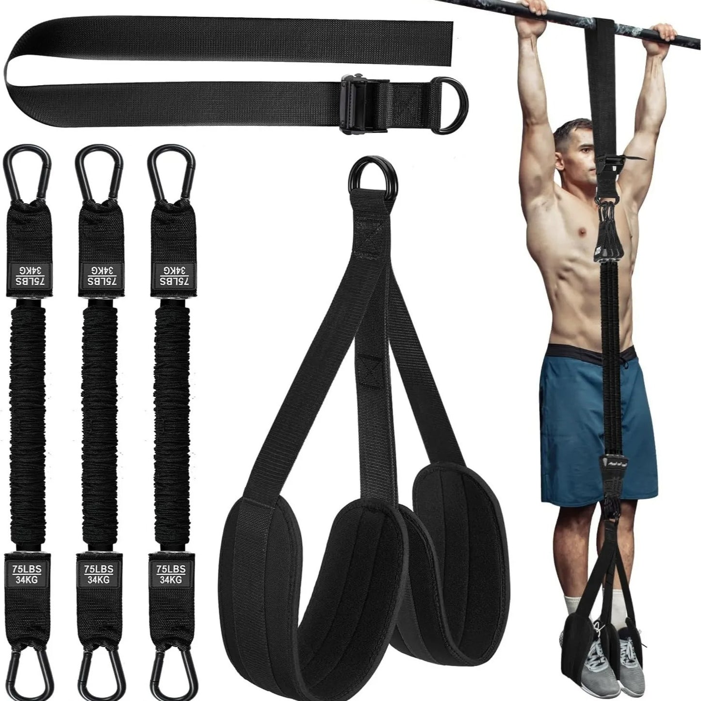 Adjustable Pull Up Assistance Bands